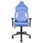 Thermaltake GGC-VCO-LWLWDS-01 silla para videojuegos Butaca para jugar Asiento acolchado Azul, Blanco