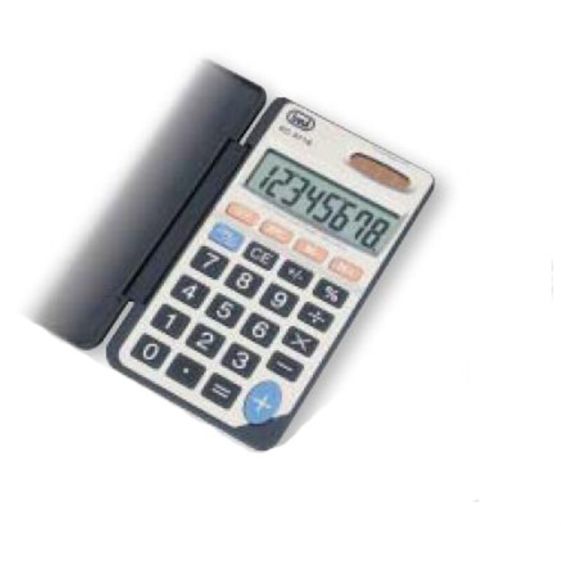 Trevi EC 3718 calculadora Bolsillo Calculadora básica Gris