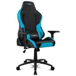 DRIFT DR250 Silla para videojuegos de PC Asiento acolchado tapizado Negro, Azul