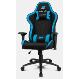 DRIFT DR110BL silla para videojuegos Butaca para jugar Asiento acolchado Negro, Azul