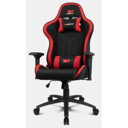 DRIFT DR110BR silla para videojuegos Butaca para jugar Asiento acolchado Negro, Rojo
