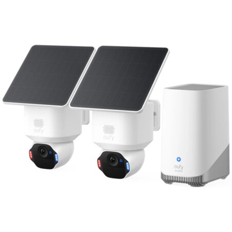Eufy SoloCam E42 + HomeBase S380 Bala (forma) Cámara de seguridad IP Interior y exterior 3840 x 2160 Pixeles Techo/pared
