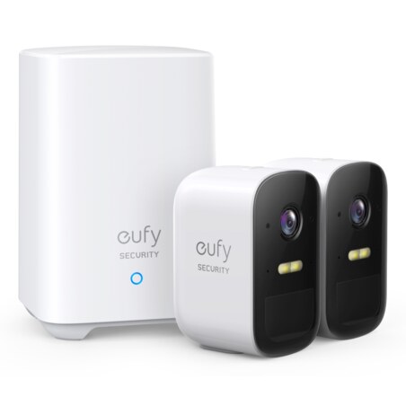 Eufy Security eufyCam 2C, Camara vigilancia WiFi Exterior, Camara de vigilancia Exterior,180 días de duración de la batería, HD 