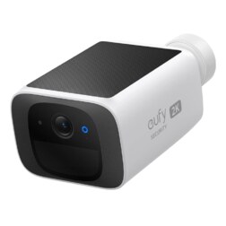 Eufy Security SoloCam S220, Camara vigilancia WiFi Exterior, Camara vigilancia WiFi Exterior Solar,2K resolución, IP67, nessun c