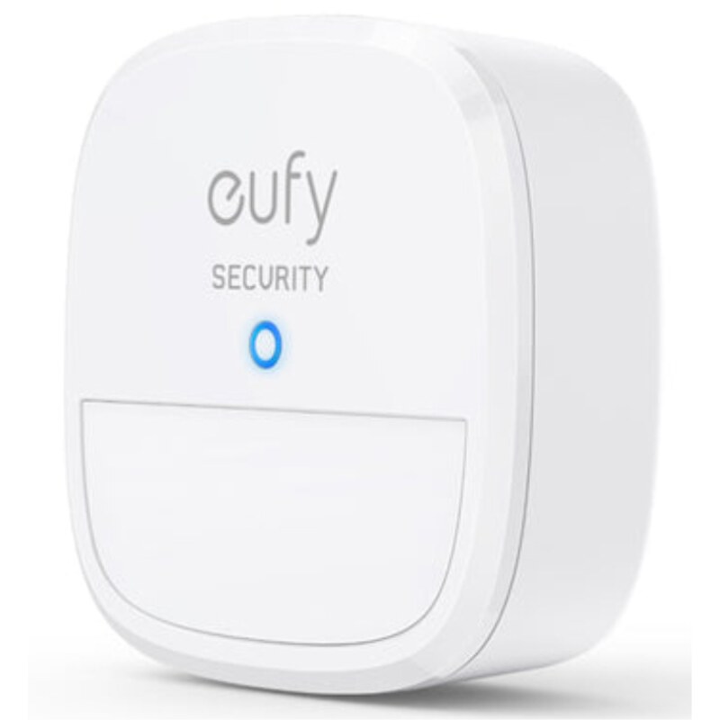Eufy Sensor de movimiento, Security Home Alarm System Motion Detector, 100° campo de visión, 9m de alcance, 2 años de duración d