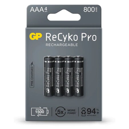 GP Batteries ReCyko Pro Batería recargable AAA Níquel-metal hidruro (NiMH)