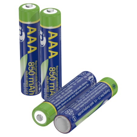 Gembird EG-BA-AAA8R4-01 pila doméstica Batería recargable AAA Níquel-metal hidruro (NiMH)