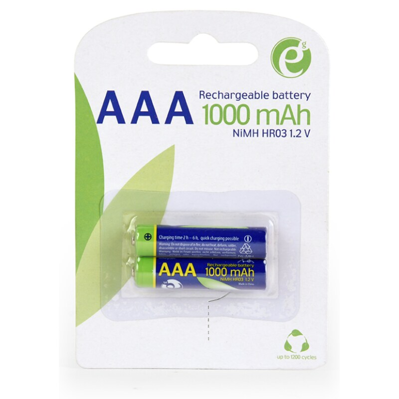 EnerGenie EG-BA-AAA10-01 pila doméstica Batería recargable AAA Níquel-metal hidruro (NiMH)