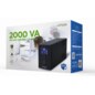 Gembird EG-UPS-035 sistema de alimentación ininterrumpida (UPS) Línea interactiva 2 kVA 1200 W 5 salidas AC