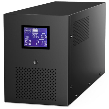 Gembird EG-UPS-036 sistema de alimentación ininterrumpida (UPS) Línea interactiva 3 kVA 1800 W 6 salidas AC