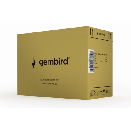 Gembird EG-UPS-PS3000-02 sistema de alimentación ininterrumpida (UPS) Línea interactiva 3 kVA 2400 W 6 salidas AC