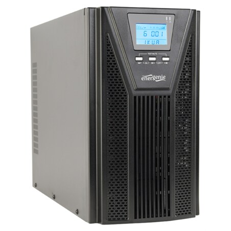 Gembird EG-UPSO-2000 sistema de alimentación ininterrumpida (UPS) Doble conversión (en línea) 2 kVA 1800 W 5 salidas AC