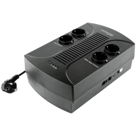 Gembird EG-UPS-001 sistema de alimentación ininterrumpida (UPS) 0,65 kVA 390 W 4 salidas AC