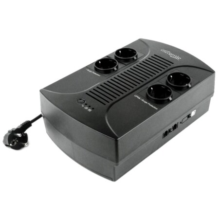 Gembird EG-UPS-002 sistema de alimentación ininterrumpida (UPS) 0,85 kVA 510 W 4 salidas AC