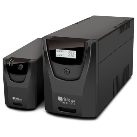 Riello Net Power sistema de alimentación ininterrumpida (UPS) Línea interactiva 0,6 kVA 360 W 4 salidas AC