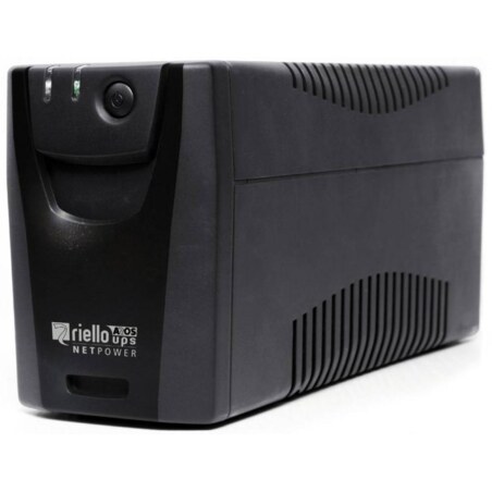 Riello Net Power 600 sistema de alimentación ininterrumpida (UPS) Línea interactiva 0,6 kVA 360 W 4 salidas AC