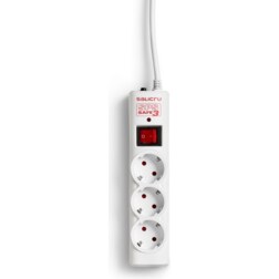 Salicru 680BA000001 limitador de tensión Blanco 3 salidas AC 250 V 1,5 m