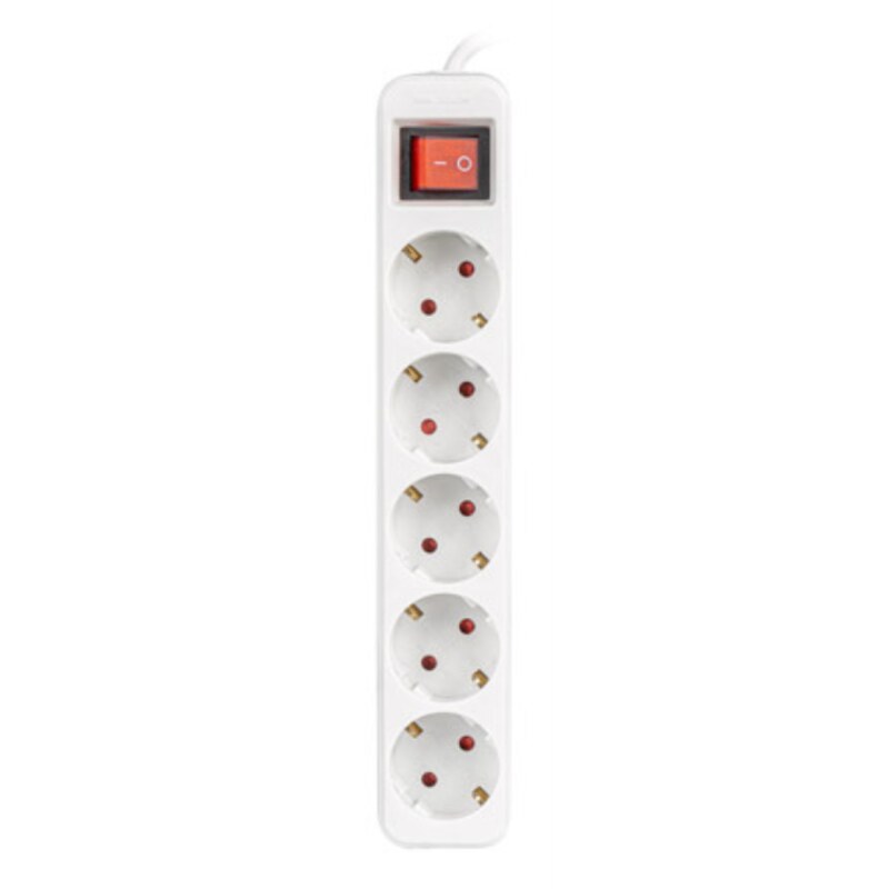Lanberg PS1-05F-0150-W base múltiple 1,5 m 5 salidas AC Interior Blanco