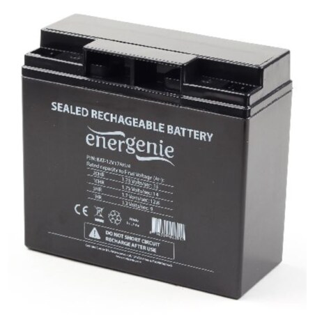 Gembird BAT-12V17AH/4 batería para sistema ups Sealed Lead Acid (VRLA) 12 V 17 Ah
