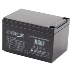 Gembird BAT-12V12AH batería para sistema ups Sealed Lead Acid (VRLA) 12 V 12 Ah