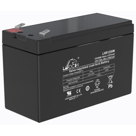 Leoch LHR1236W batería para sistema ups Plomo ácido 12 V 7,5 Ah