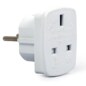 Gembird A-AC-UKEU-001 adaptador de enchufe eléctrico Tipo G (RU) Tipo F Blanco