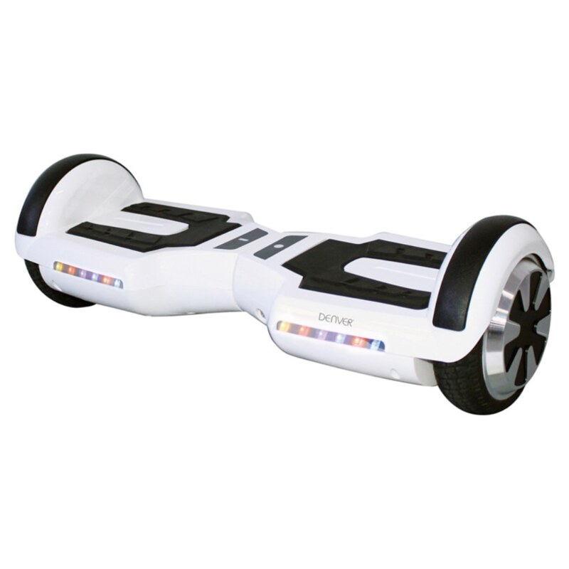 Denver DBO-6502 scooter auto balanceado Tabla de dos ruedas autoequilibrada 15 kmh 4000 mAh Blanco