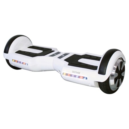 Denver DBO-6502 scooter auto balanceado Tabla de dos ruedas autoequilibrada 15 kmh 4000 mAh Blanco