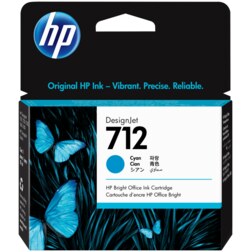 HP Cartucho de Tinta DesignJet 712 cian de 29 ml
