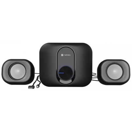 NATEC NGL-2111 sistema de audio para el hogar Minicadena de música para uso doméstico 3 W Negro