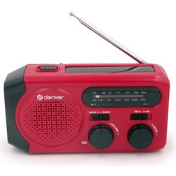 Denver SCR-2010MK2 radio Portátil Analógica Rojo