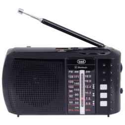 Trevi 0RA7F2000 radio Portátil Analógico y digital Negro
