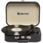Denver VPL-130DGR tocadisco Tocadiscos de tracción directa Negro Semiautomático