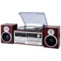 Trevi TT 1072 DAB Tocadiscos de tracción directa Madera Semiautomático