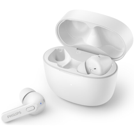 Philips 2000 series TAT2206WT/00 auricular y casco Auriculares True Wireless Stereo (TWS) Dentro de oído Llamadas/Música Bluetoo