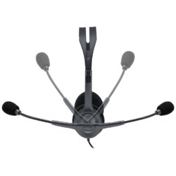 Logitech H111 Auriculares Alámbrico Diadema Oficina/Centro de llamadas Negro