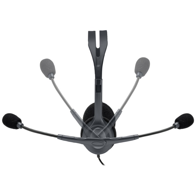 Logitech H111 Auriculares Alámbrico Diadema Oficina/Centro de llamadas Negro