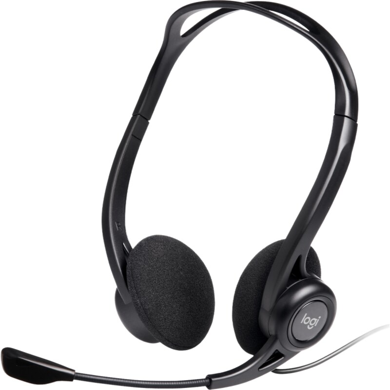 Logitech 960 USB Auriculares Alámbrico Diadema Llamadas/Música USB tipo A Negro