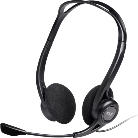 Logitech 960 USB Auriculares Alámbrico Diadema Llamadas/Música USB tipo A Negro
