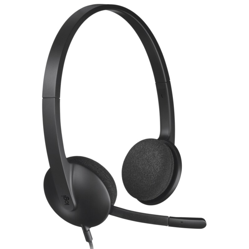 Logitech H340 USB Auriculares Alámbrico Diadema Oficina/Centro de llamadas USB tipo A Negro