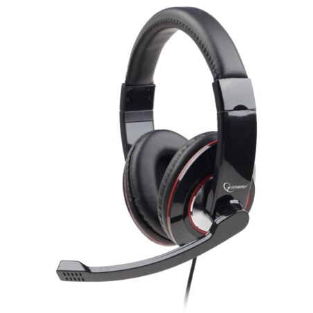 Gembird MHS-001 auricular y casco Auriculares Alámbrico Diadema Música Negro