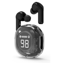 Gembird GMB Audio TWST-01-BK auricular y casco Auriculares Inalámbrico Dentro de oído Llamadas/Música USB Tipo C Bluetooth