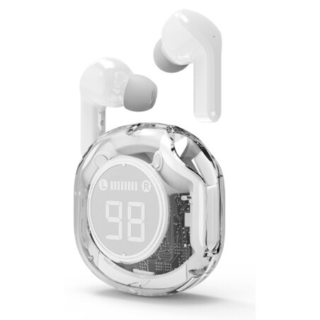 Gembird GMB Audio TWST-01-W auricular y casco Auriculares Inalámbrico Dentro de oído Llamadas/Música USB Tipo C Bluetooth