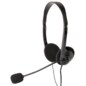 Gembird MHS-123 auricular y casco Auriculares Alámbrico Diadema Llamadas/Música Negro