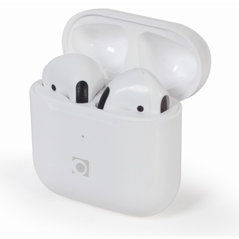 Gembird TWS-MLA-GW auricular y casco Auriculares Inalámbrico Dentro de oído Llamadas/Música USB Tipo C Bluetooth Blanco