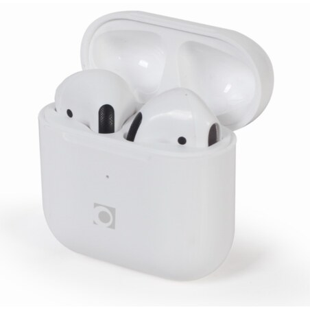 Gembird TWS-MLA-GW auricular y casco Auriculares Inalámbrico Dentro de oído Llamadas/Música USB Tipo C Bluetooth Blanco