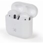 Gembird TWS-MLA-GW auricular y casco Auriculares Inalámbrico Dentro de oído Llamadas/Música USB Tipo C Bluetooth Blanco