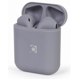 Gembird TWS-SEA-GW auricular y casco Auriculares Inalámbrico Dentro de oído Llamadas/Música MicroUSB Bluetooth Gris