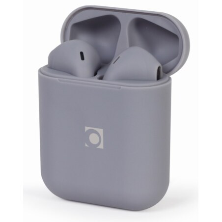 Gembird TWS-SEA-GW auricular y casco Auriculares Inalámbrico Dentro de oído Llamadas/Música MicroUSB Bluetooth Gris