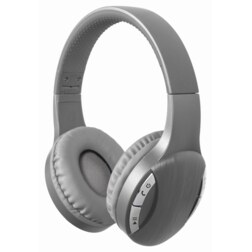 Gembird BTHS-01-SV auricular y casco Auriculares Inalámbrico y alámbrico Diadema Llamadas/Música MicroUSB Bluetooth Plata